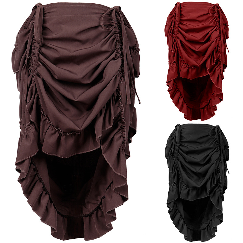 Skirts - Gonna a pieghe stile steampunk vittoriano,