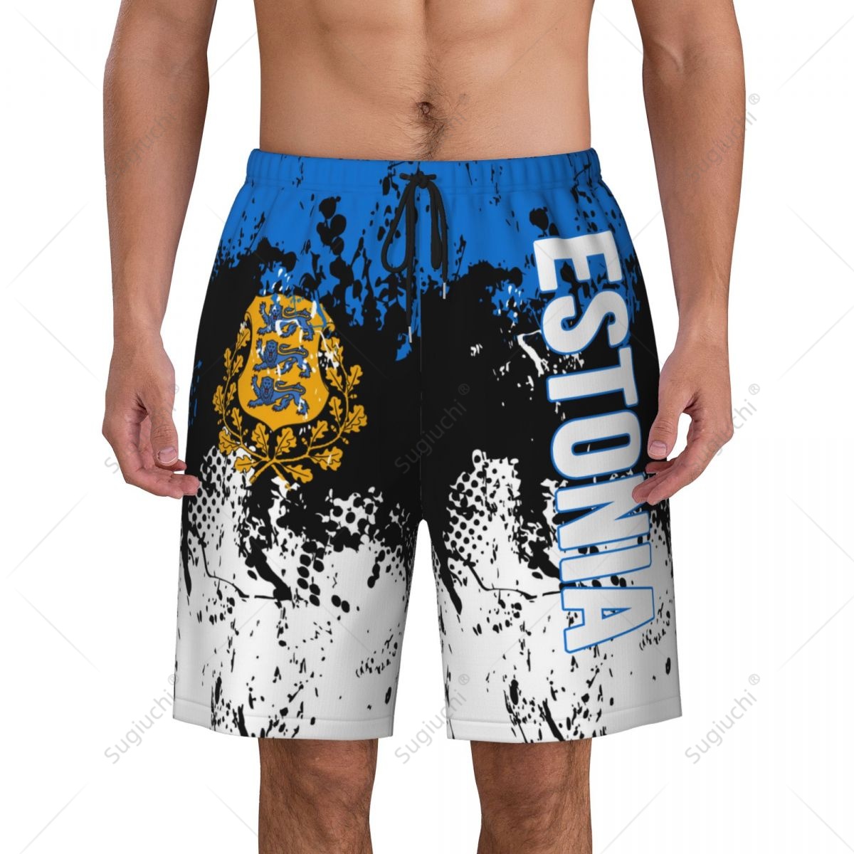 Swimwear - Pantaloncini da Spiaggia da Uomo con