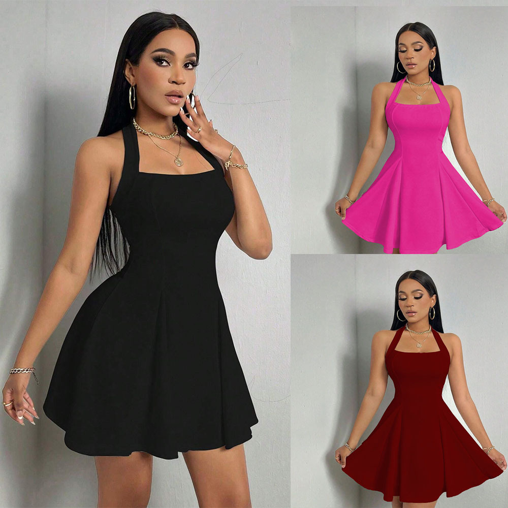 Y2K Nuovo Abito Mini da Donna  - Y2K Backless Halter Mini Dress recensione e prezzo